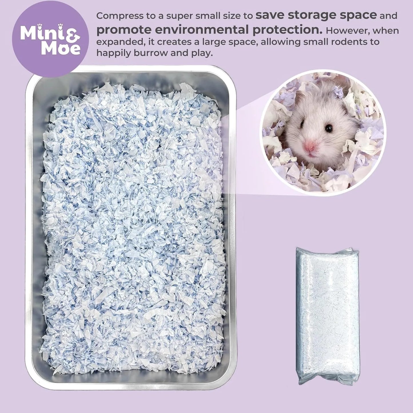 Odor Control Paper Bedding For Hamsters Rabbits Guinea Pigs