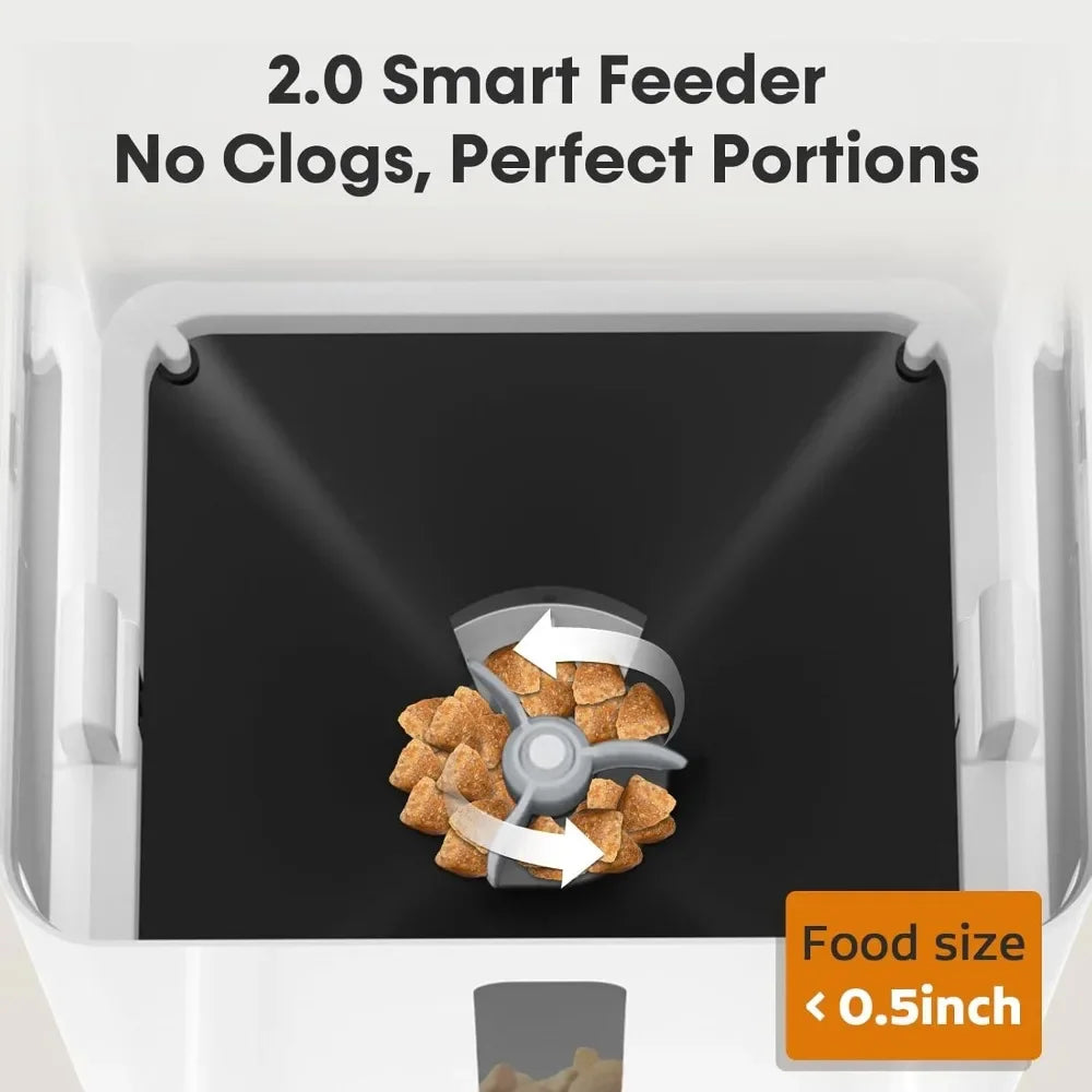 Automatic Dog Feeder With Camera And App Control