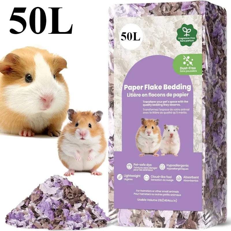 Odor Control Paper Bedding For Hamsters Rabbits Guinea Pigs