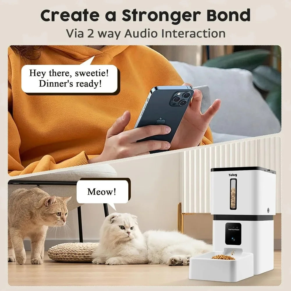 Automatic Dog Feeder With Camera And App Control