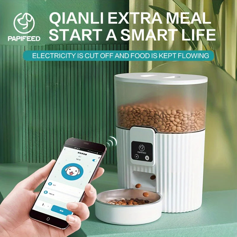 Smart Wifi Automatic Cat And Dog Food Dispenser