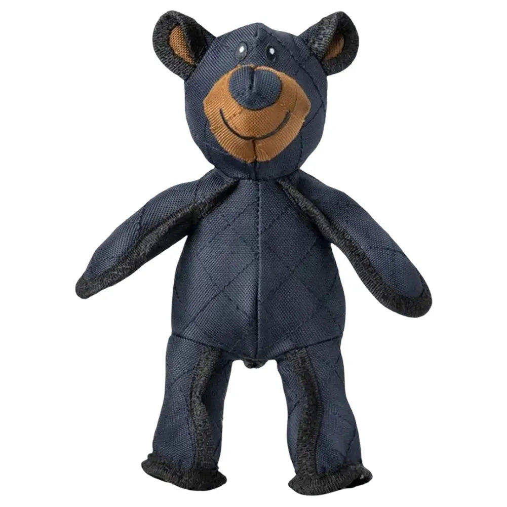 Indestructible Plush Bear Dog Toy With Sound Teeth Cleaner