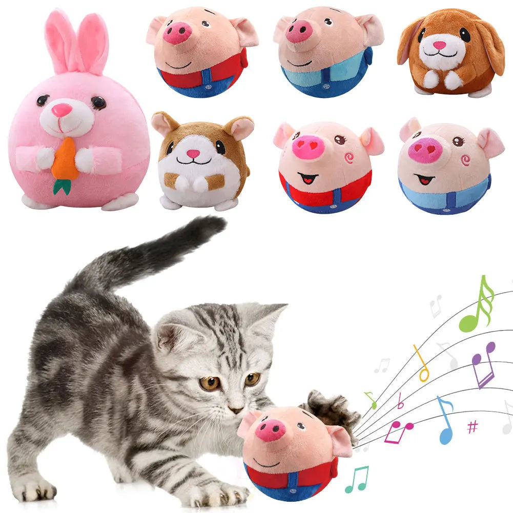 Interactive Talking Pig Ball Toy For Dogs And Cats USB