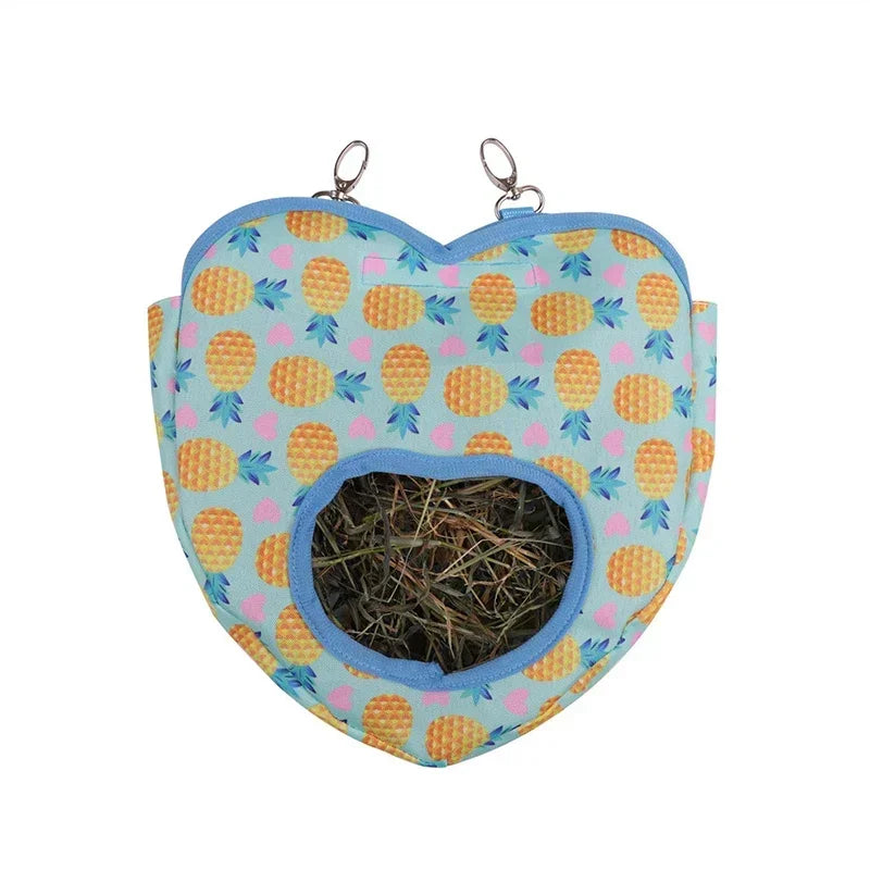 Guinea Pig Hay Feeder Bag for Small Pets and Bunnies
