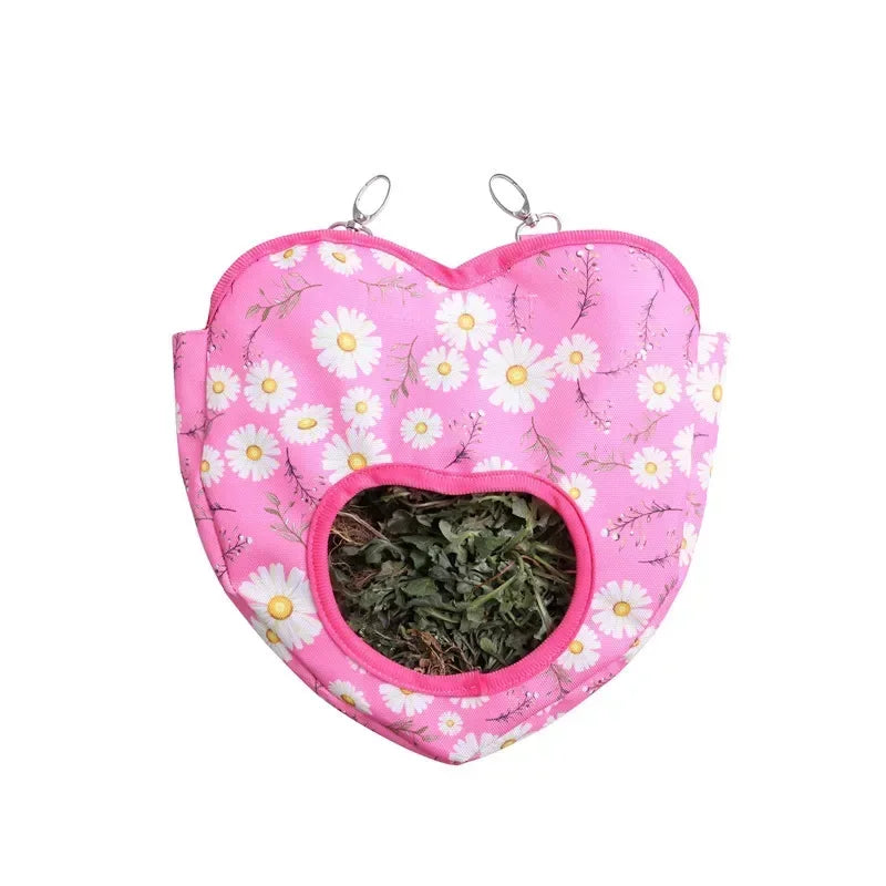 Guinea Pig Hay Feeder Bag for Small Pets and Bunnies