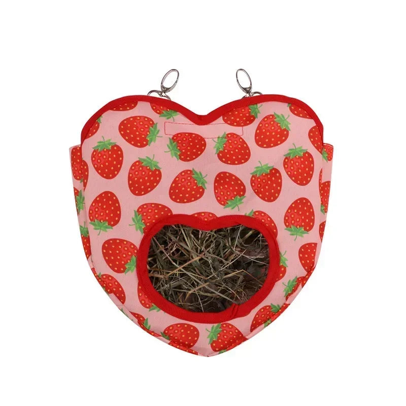 Guinea Pig Hay Feeder Bag for Small Pets and Bunnies