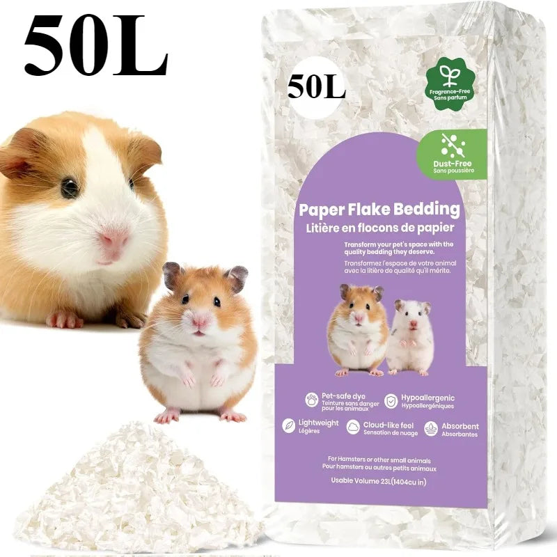 Odor Control Paper Bedding For Hamsters Rabbits Guinea Pigs