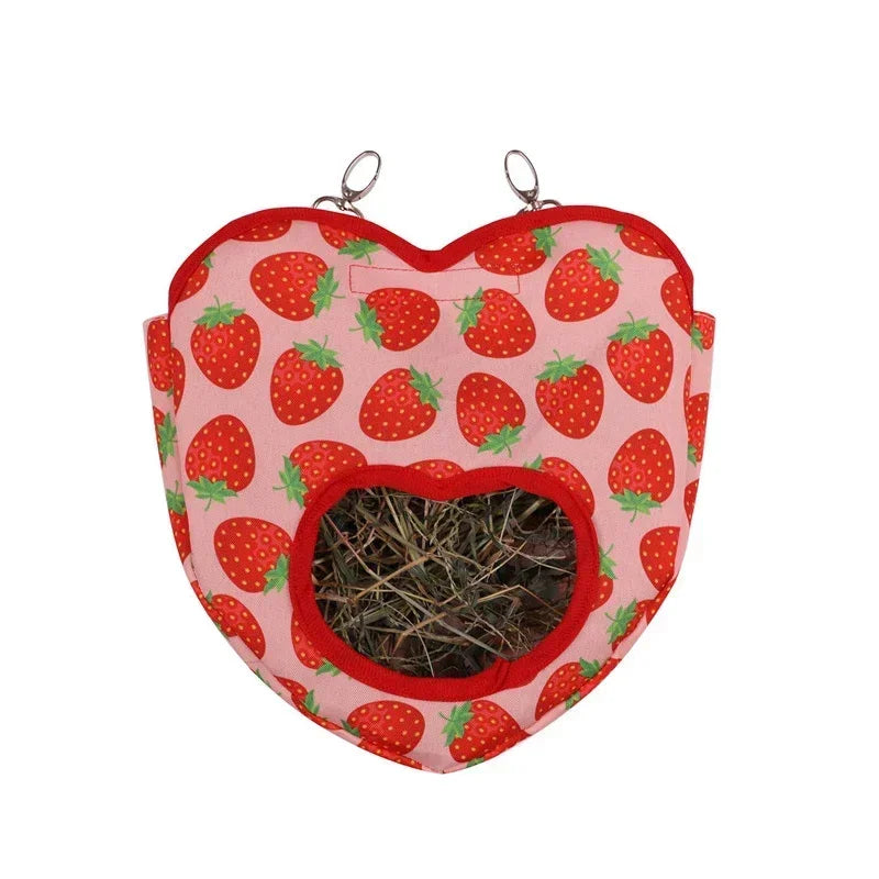 Guinea Pig Hay Feeder Bag for Small Pets and Bunnies