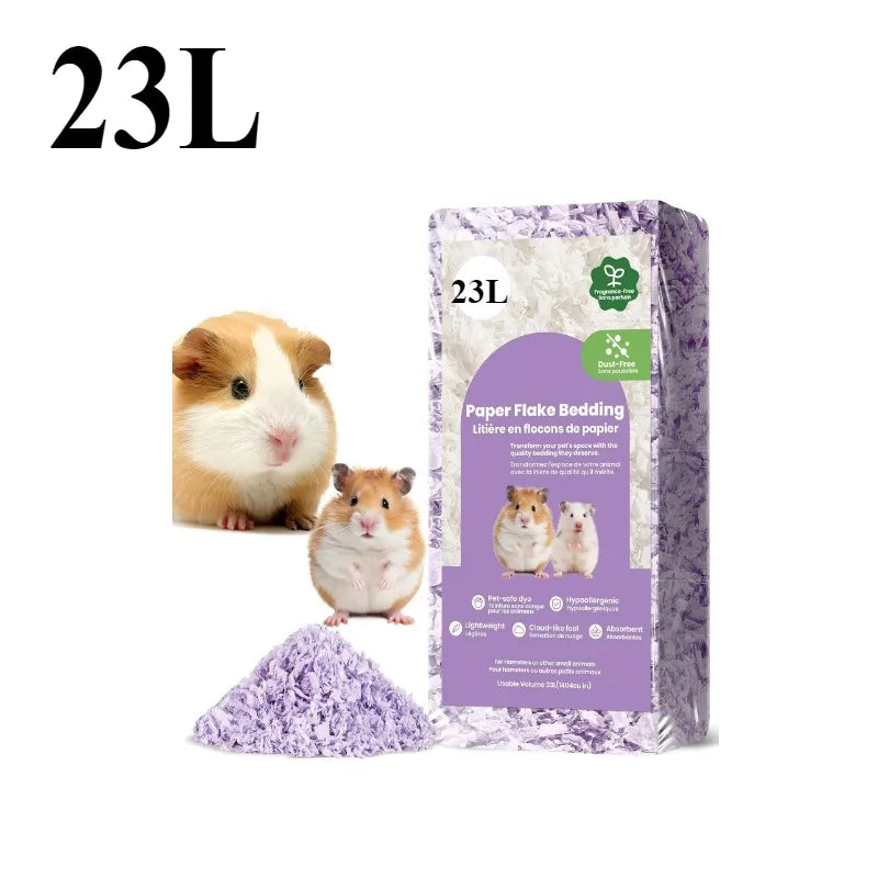 Odor Control Paper Bedding For Hamsters Rabbits Guinea Pigs