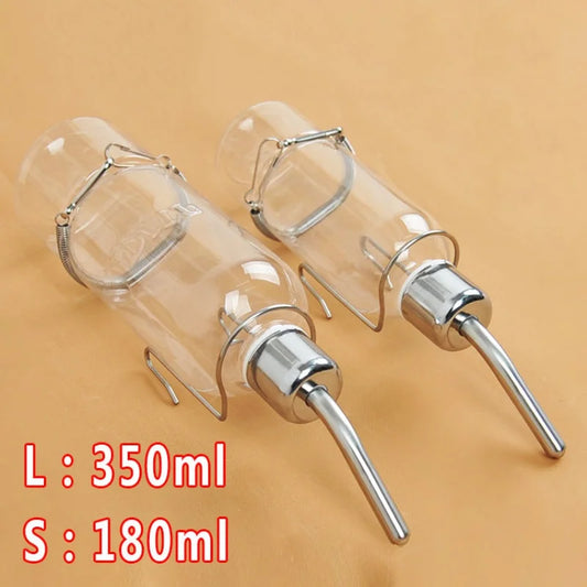 Glass Water Fountain for Small Pets Easy Installation and Use