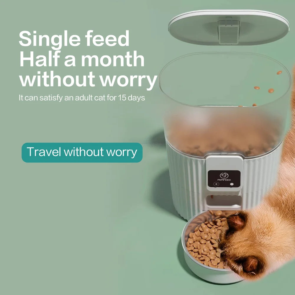 Smart Wifi Automatic Cat And Dog Food Dispenser