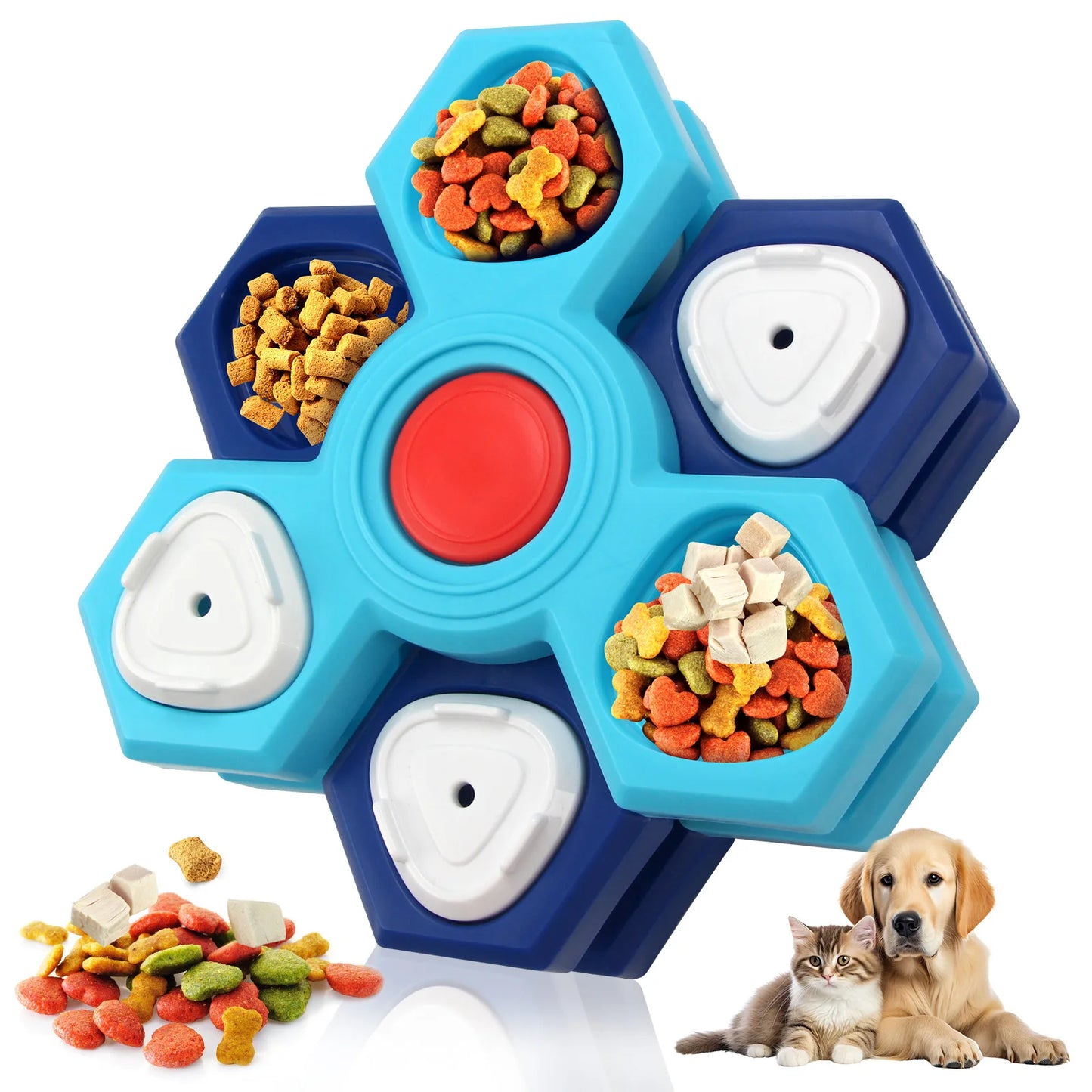 Four Layer Engaging Pet Feeder Puzzle Toy For Pet Training