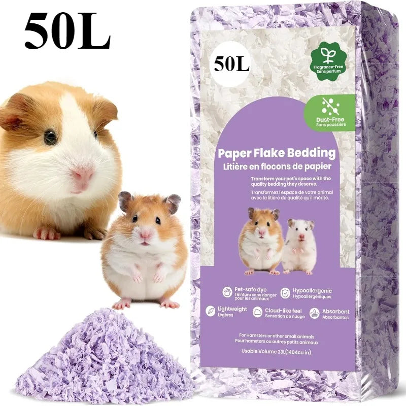Odor Control Paper Bedding For Hamsters Rabbits Guinea Pigs