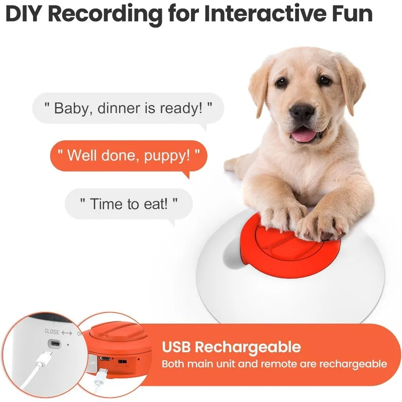Interactive Dog Puzzle Feeder Toy With Automatic Treat Dispenser