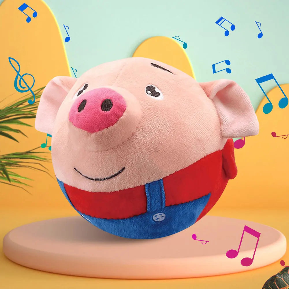 Interactive Talking Pig Ball Toy For Dogs And Cats USB
