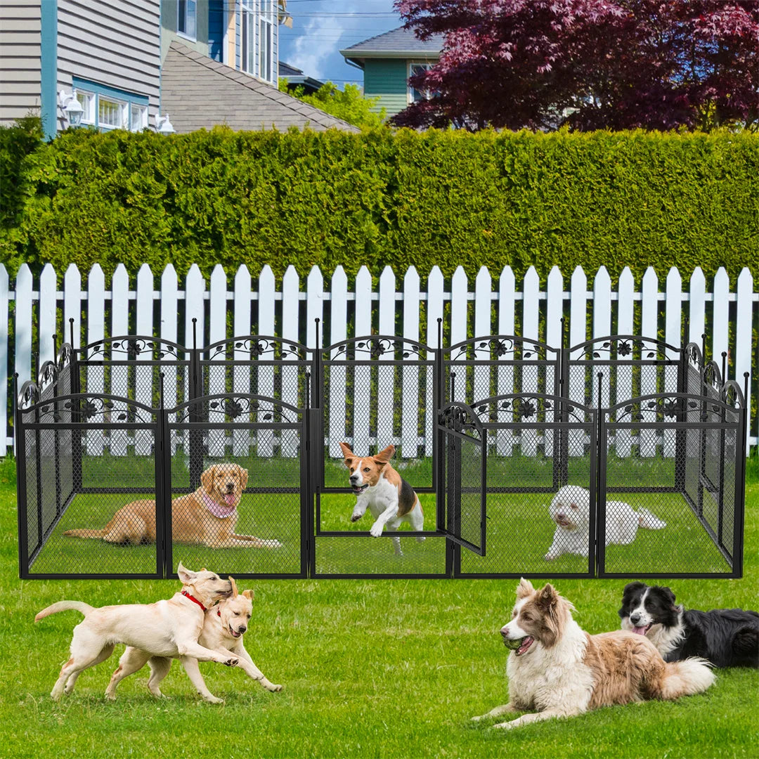 DIY Heavy Duty Dog Playpen for Indoor and Outdoor Use