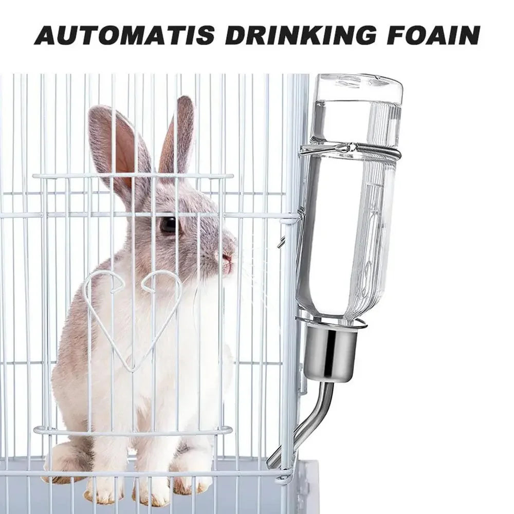 Glass Water Fountain for Small Pets Easy Installation and Use