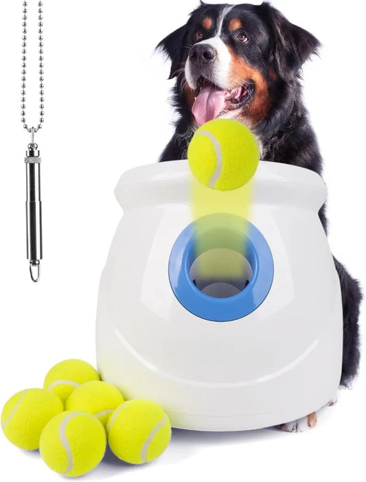 Automatic Ball Launcher for Dogs Interactive Toy for Fun Play