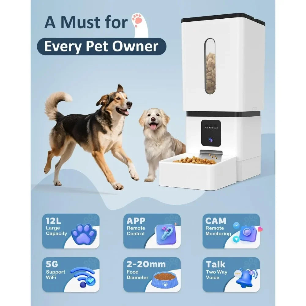 Automatic Dog Feeder With Camera And App Control
