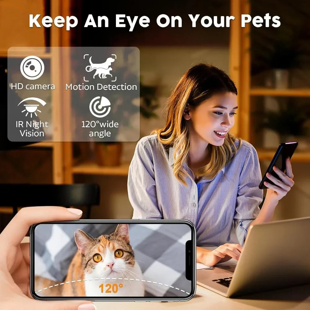 Automatic Dog Feeder With Camera And App Control