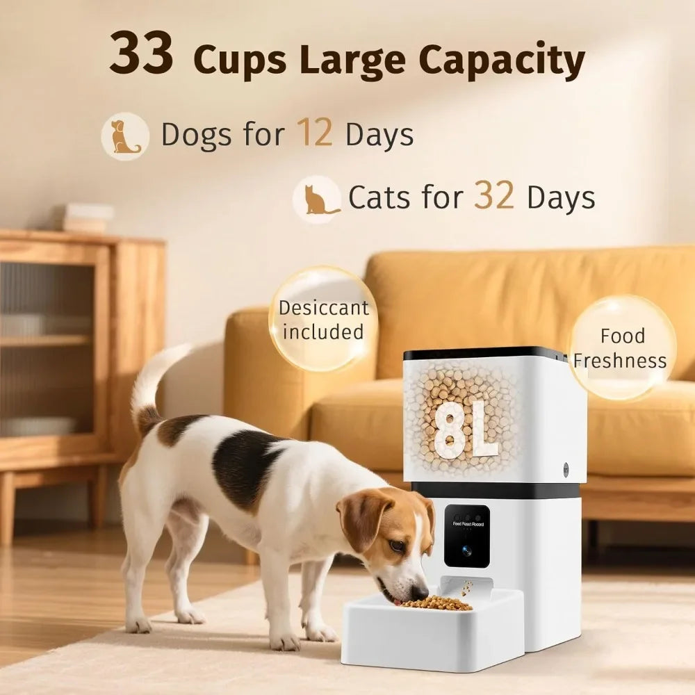 Automatic Dog Feeder With Camera And App Control