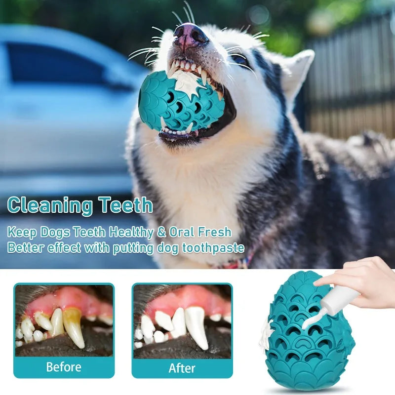 Dragon Egg Chew Toy for Aggressive Dogs Indestructible Fun