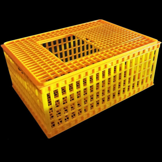 Portable Poultry Transport Cage Washable Chicken Crate for Shows