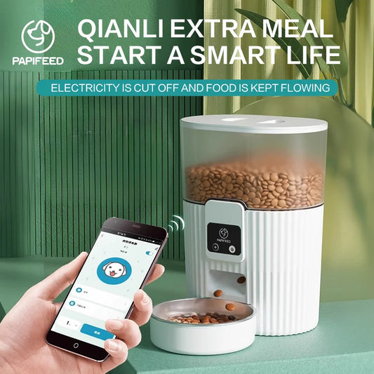 Smart Wifi Automatic Cat And Dog Food Dispenser