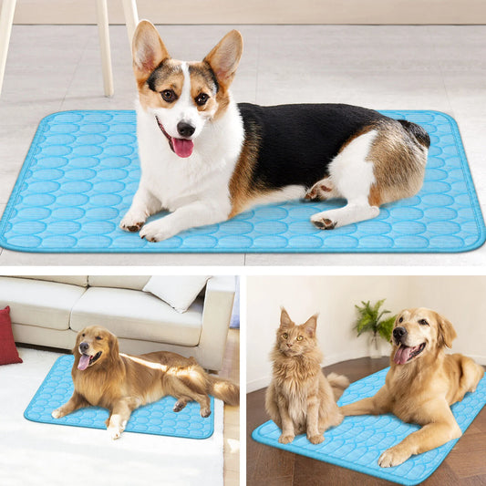 Pet Cooling Mat for Summer Comfort and Relaxation