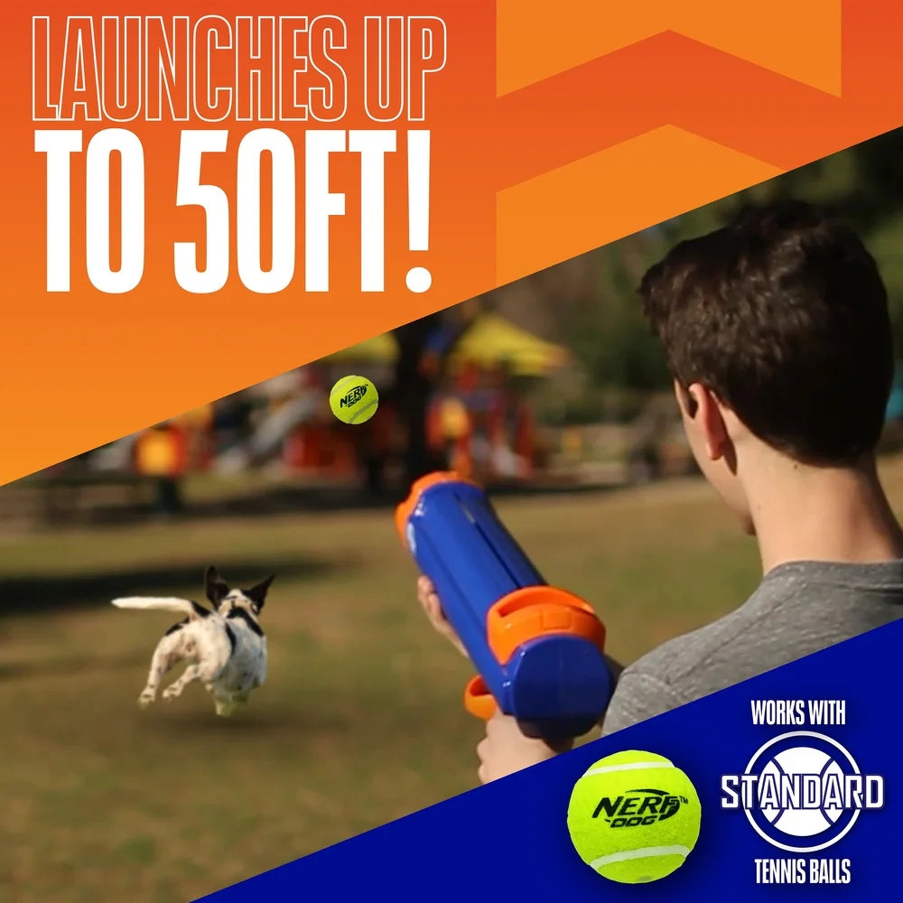 Tennis Ball Blaster Dog Toy for Ultimate Fetch Fun