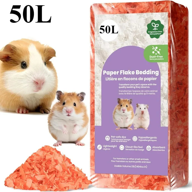 Odor Control Paper Bedding For Hamsters Rabbits Guinea Pigs
