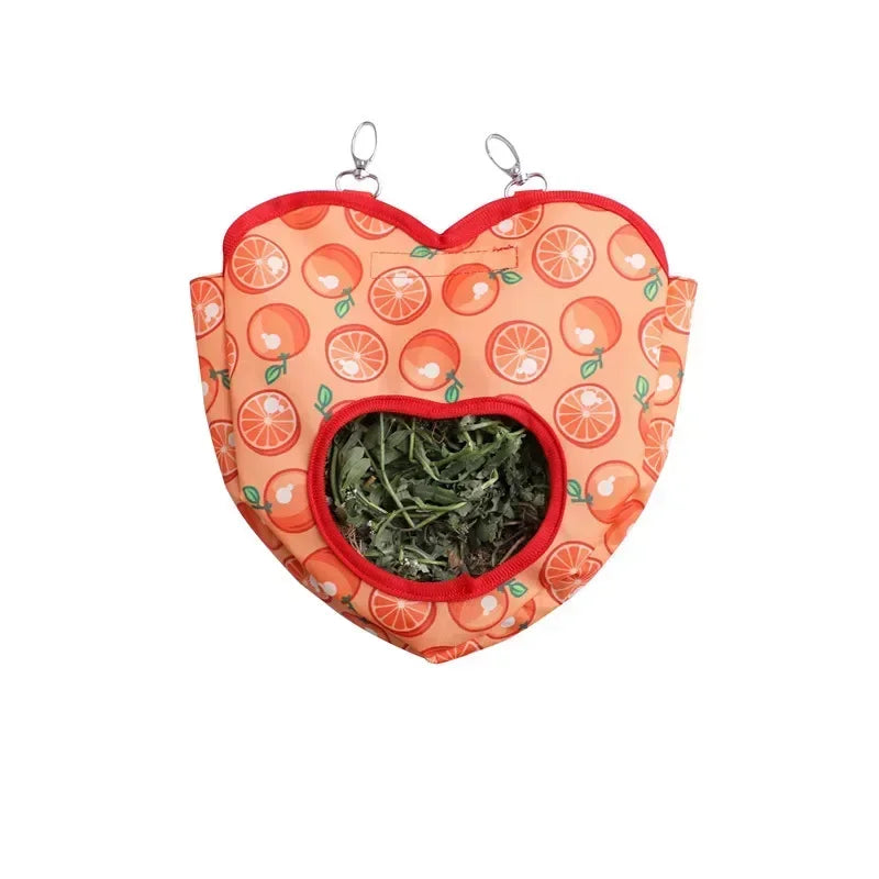 Guinea Pig Hay Feeder Bag for Small Pets and Bunnies