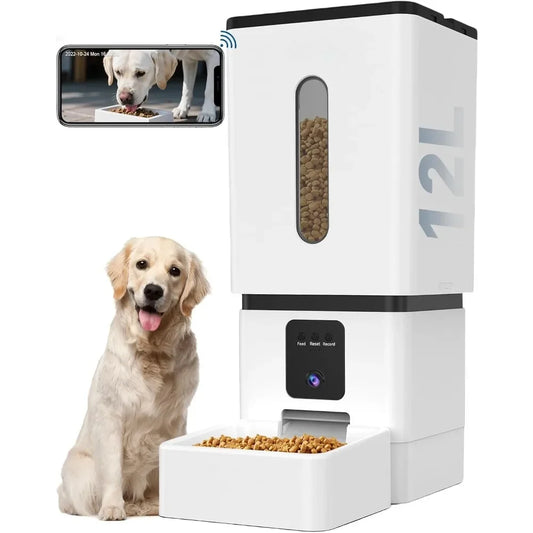 Automatic Dog Feeder With Camera And App Control
