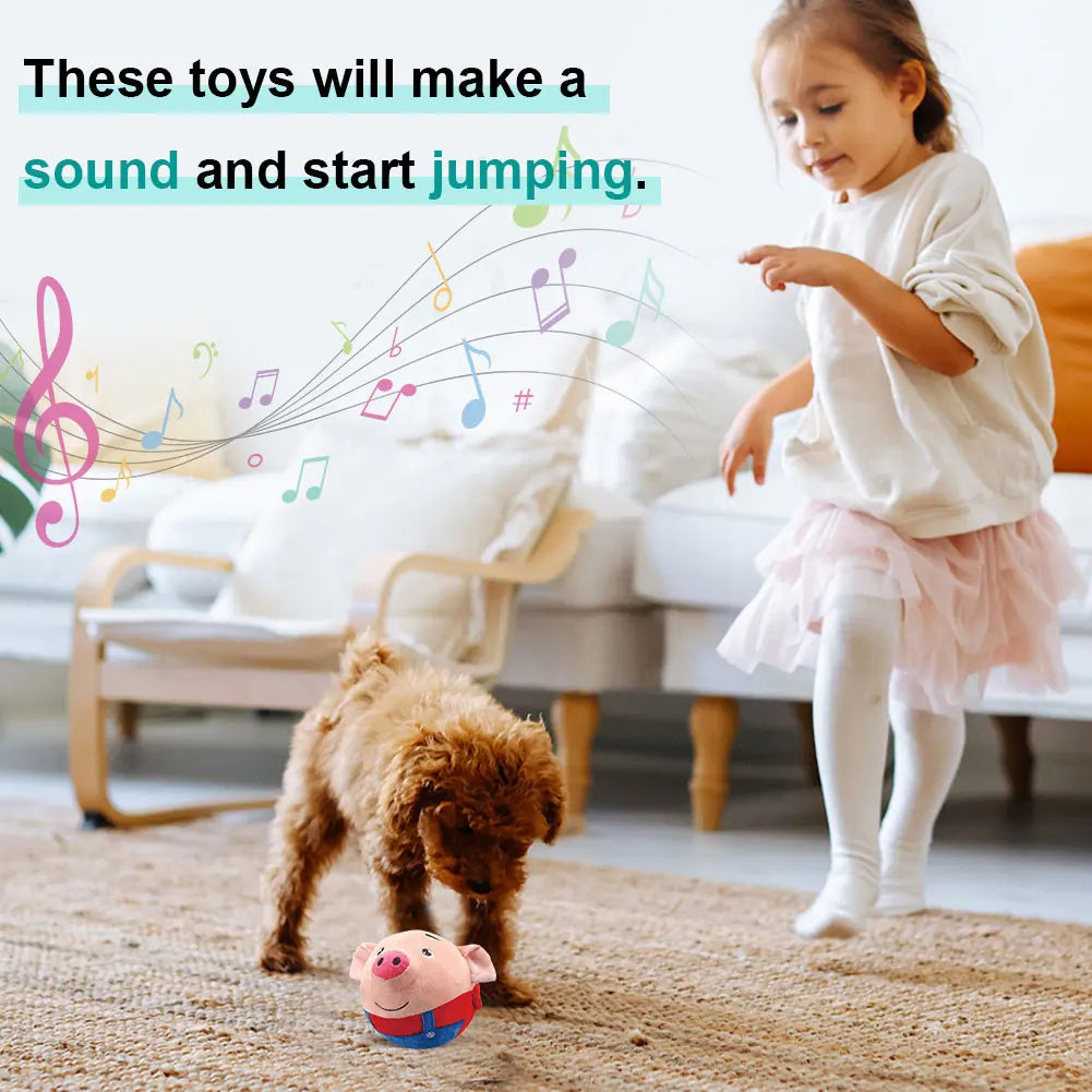 Interactive Talking Pig Ball Toy For Dogs And Cats USB