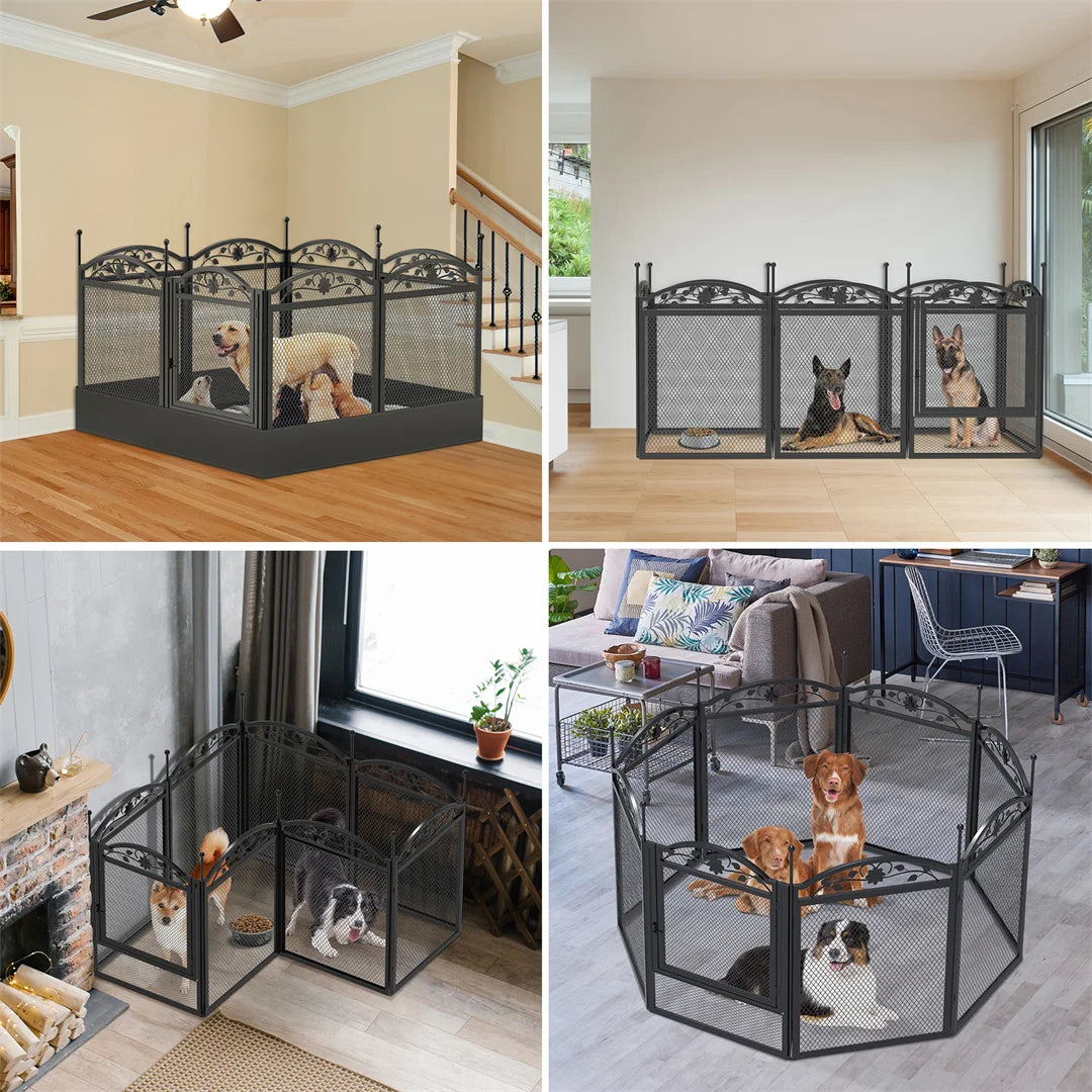 DIY Heavy Duty Dog Playpen for Indoor and Outdoor Use