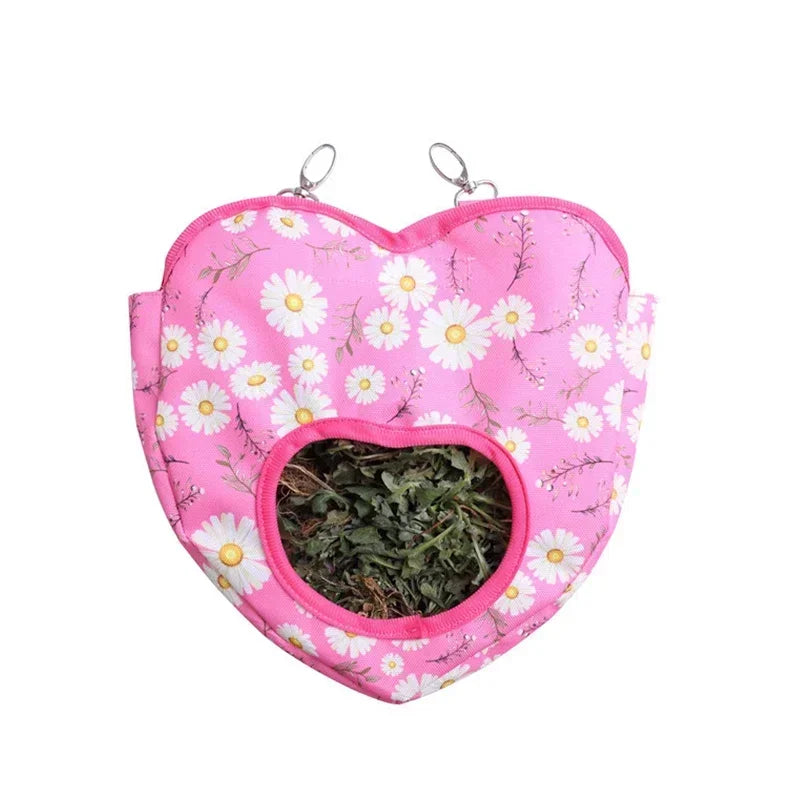 Guinea Pig Hay Feeder Bag for Small Pets and Bunnies