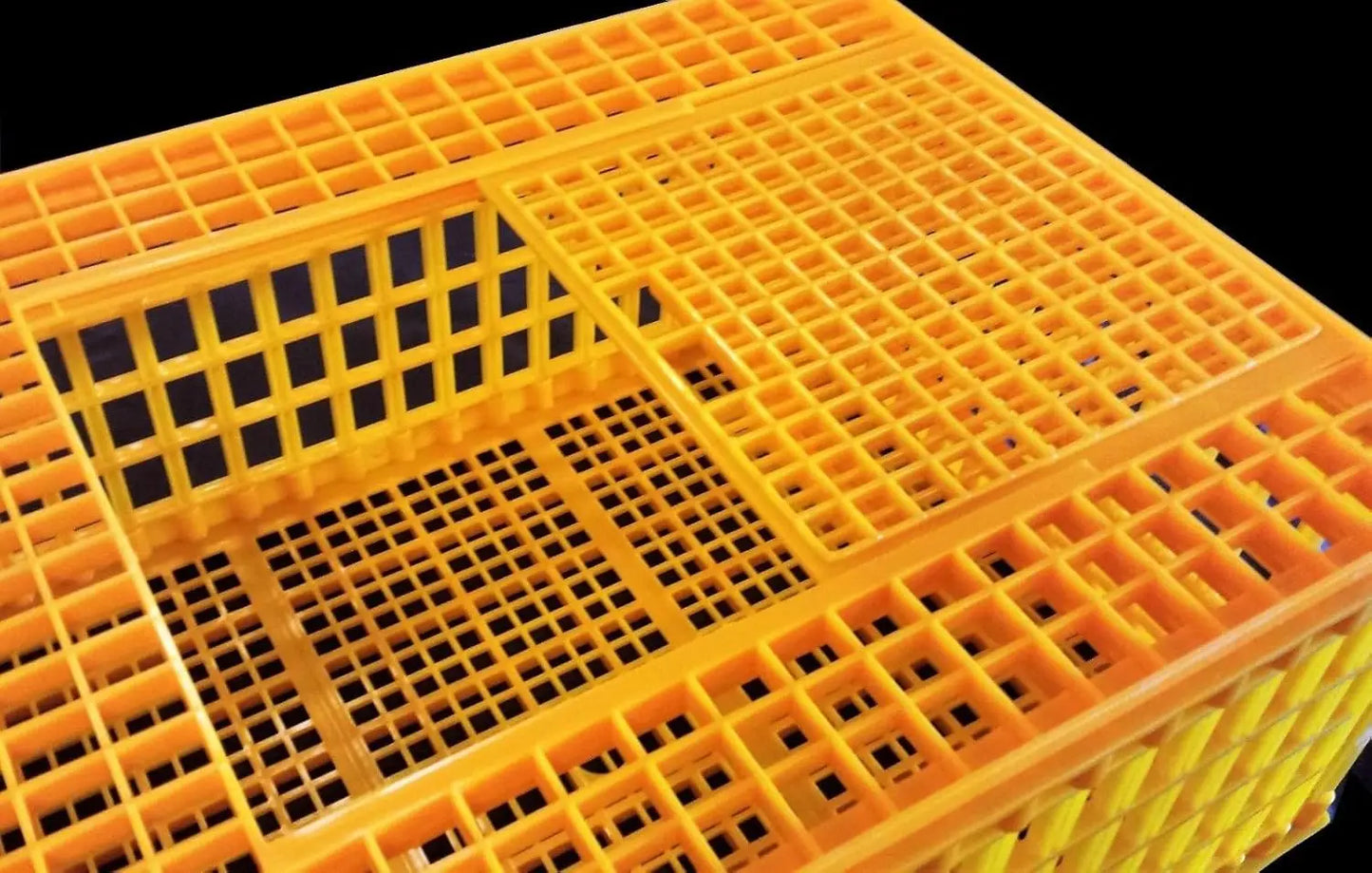 Portable Poultry Transport Cage Washable Chicken Crate for Shows