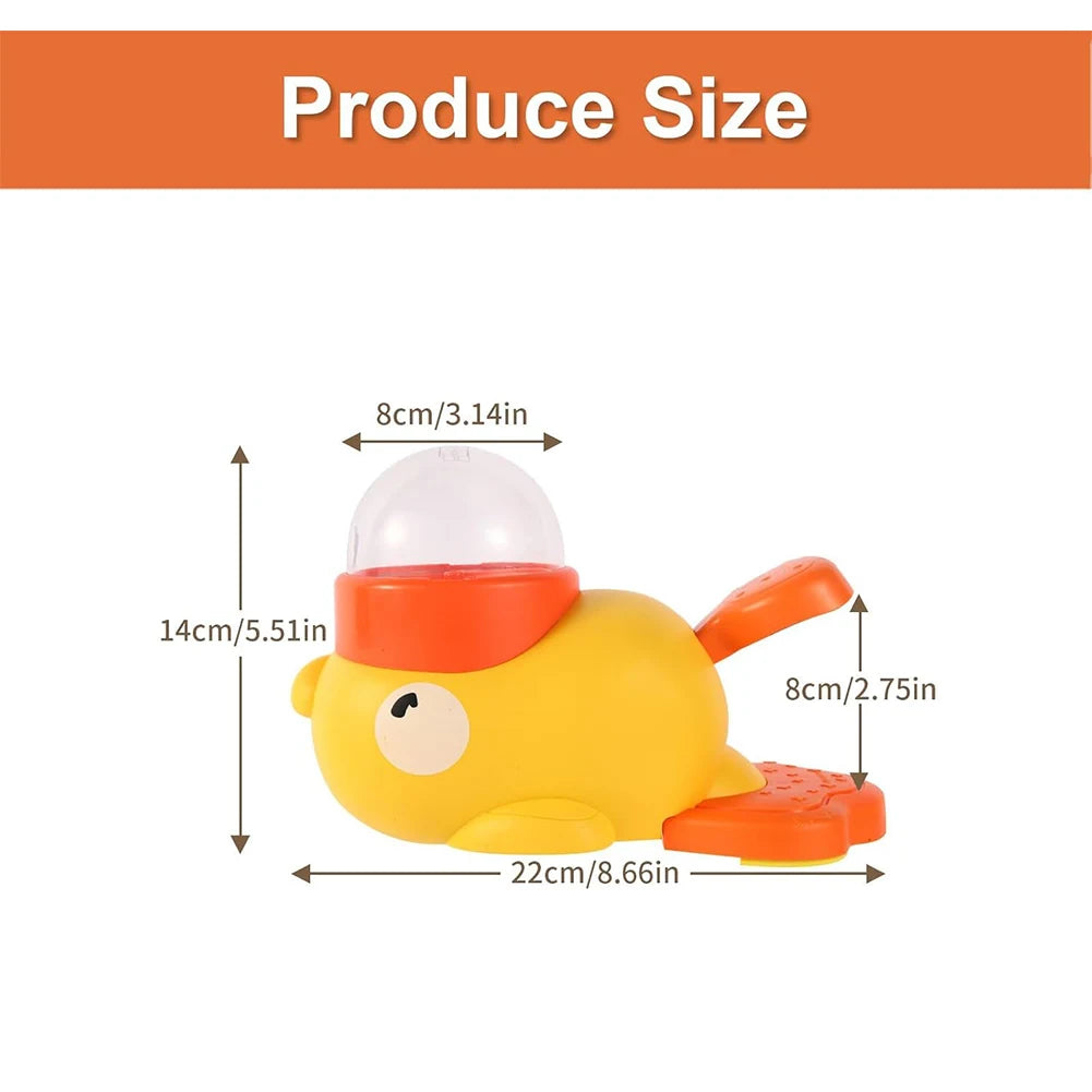 Dog Interactive Slow Feeder Duck Puzzle Toy for Fun Feeding