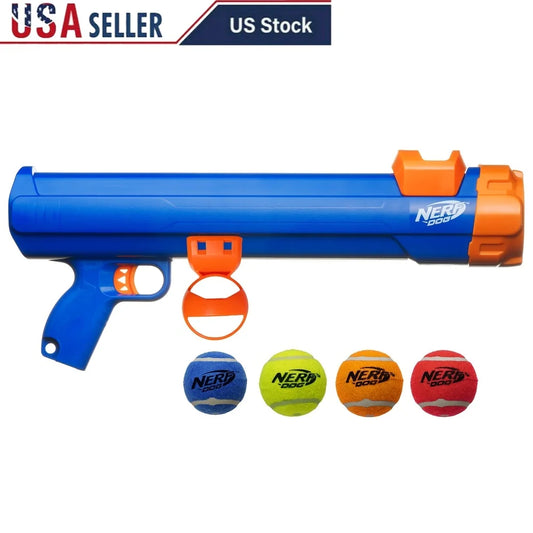 Tennis Ball Blaster Dog Toy for Ultimate Fetch Fun