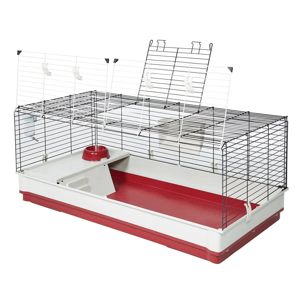 Deluxe Rabbit And Guinea Pig Cage With Elevated Platform