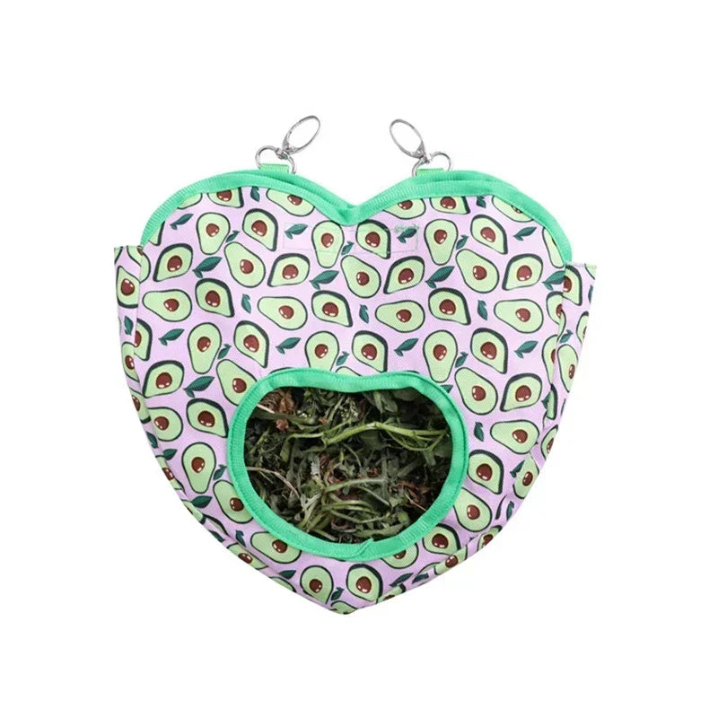 Guinea Pig Hay Feeder Bag for Small Pets and Bunnies
