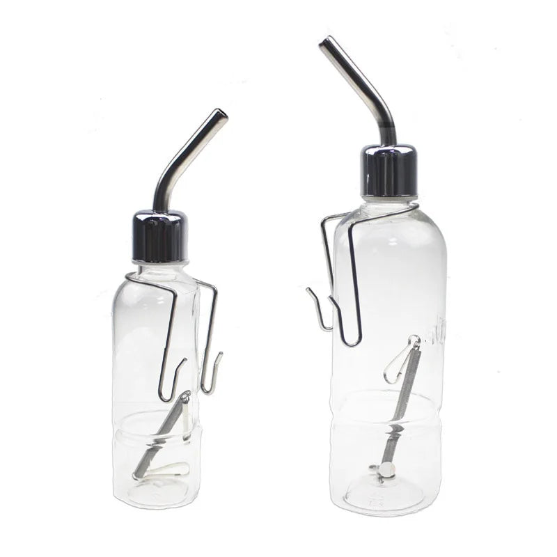 Glass Water Fountain for Small Pets Easy Installation and Use