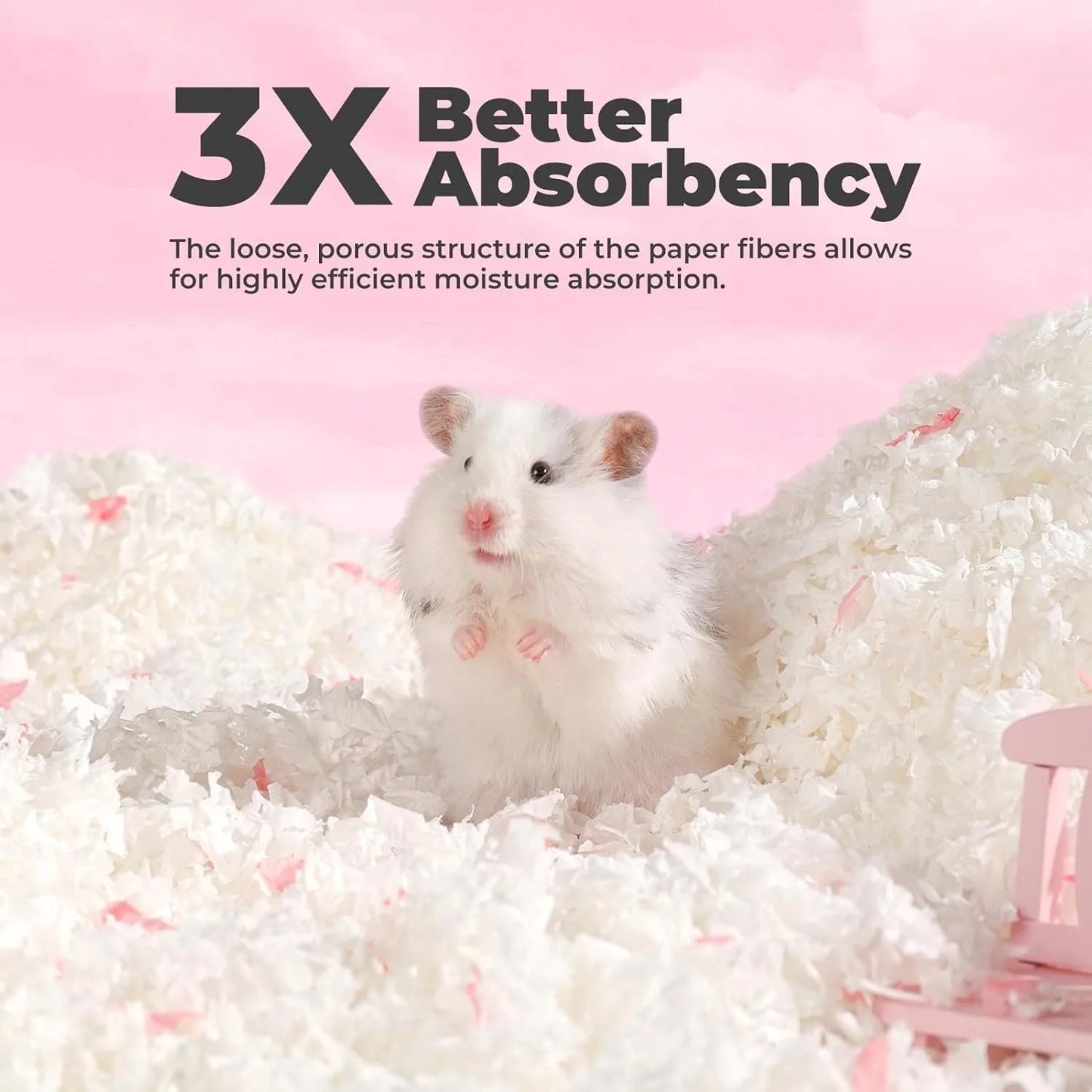Odor Control Paper Bedding For Hamsters Rabbits Guinea Pigs