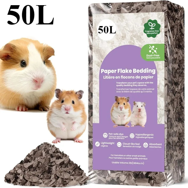 Odor Control Paper Bedding For Hamsters Rabbits Guinea Pigs